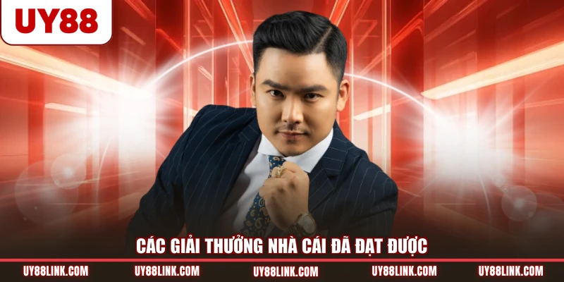 CEO UY88 Các giải thưởng nhà cái đã đạt được