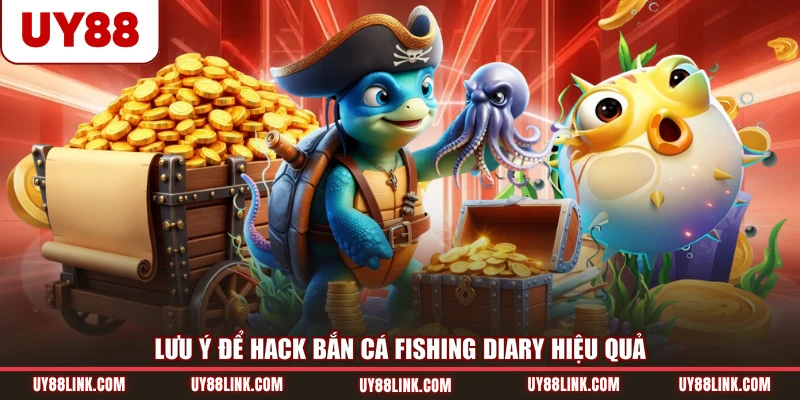 Lưu ý để hack bắn cá Fishing Diary hiệu quả