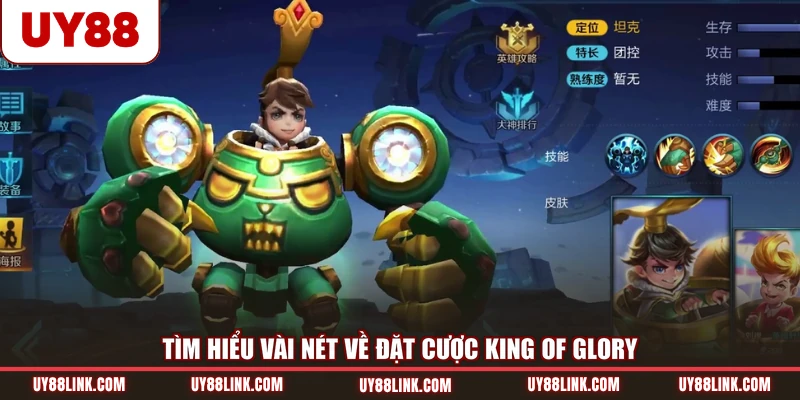Tìm hiểu vài nét về đặt cược King Of Glory